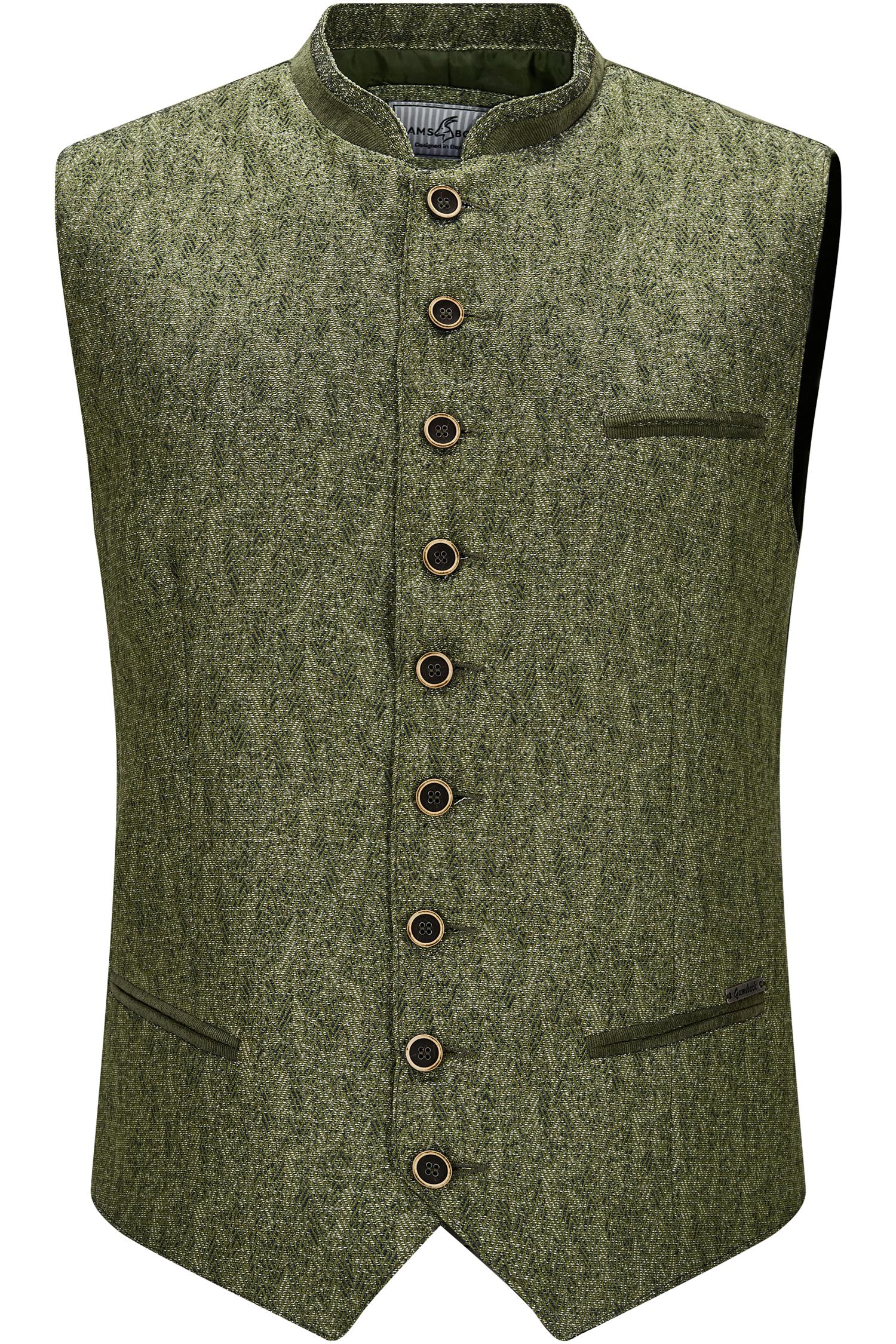 Gamsbock Weste Hans in Grün